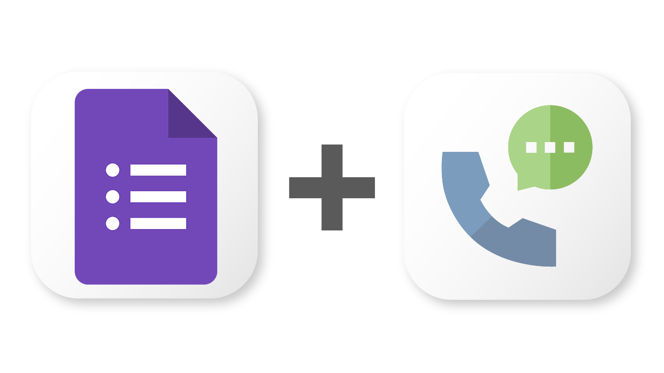 Google forms and proline logos