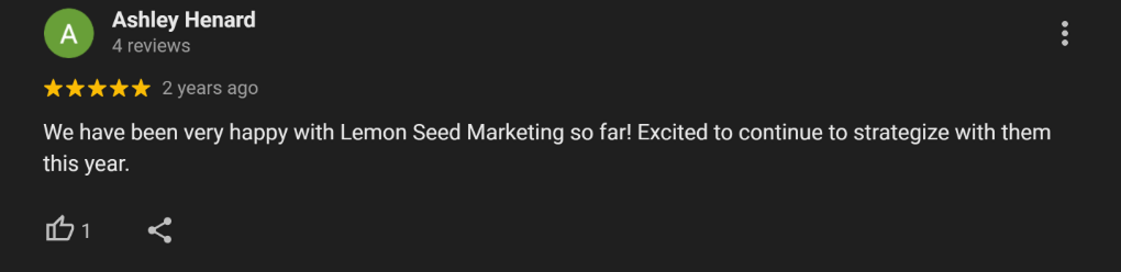 6 Best Roofing Marketing Companies &Amp; Agencies 7 A google review of lemon seed marketing, one of the best roofing marketing companies