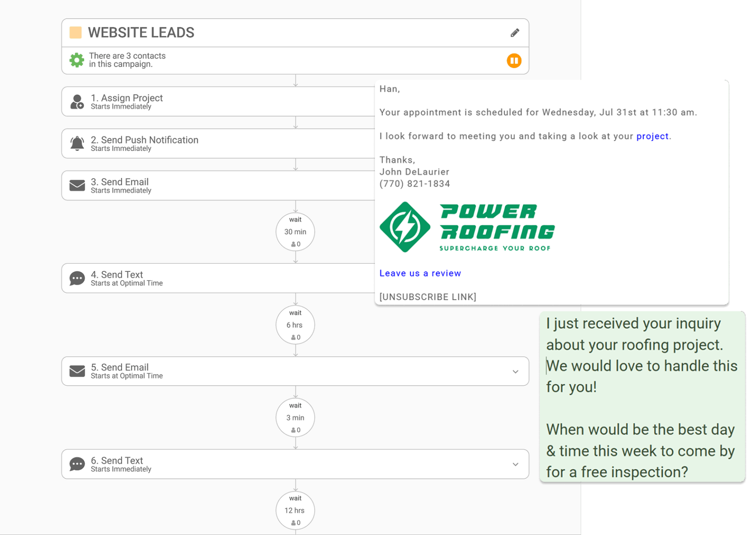 Roofing Software Solutions - ProLine Roofing CRM
