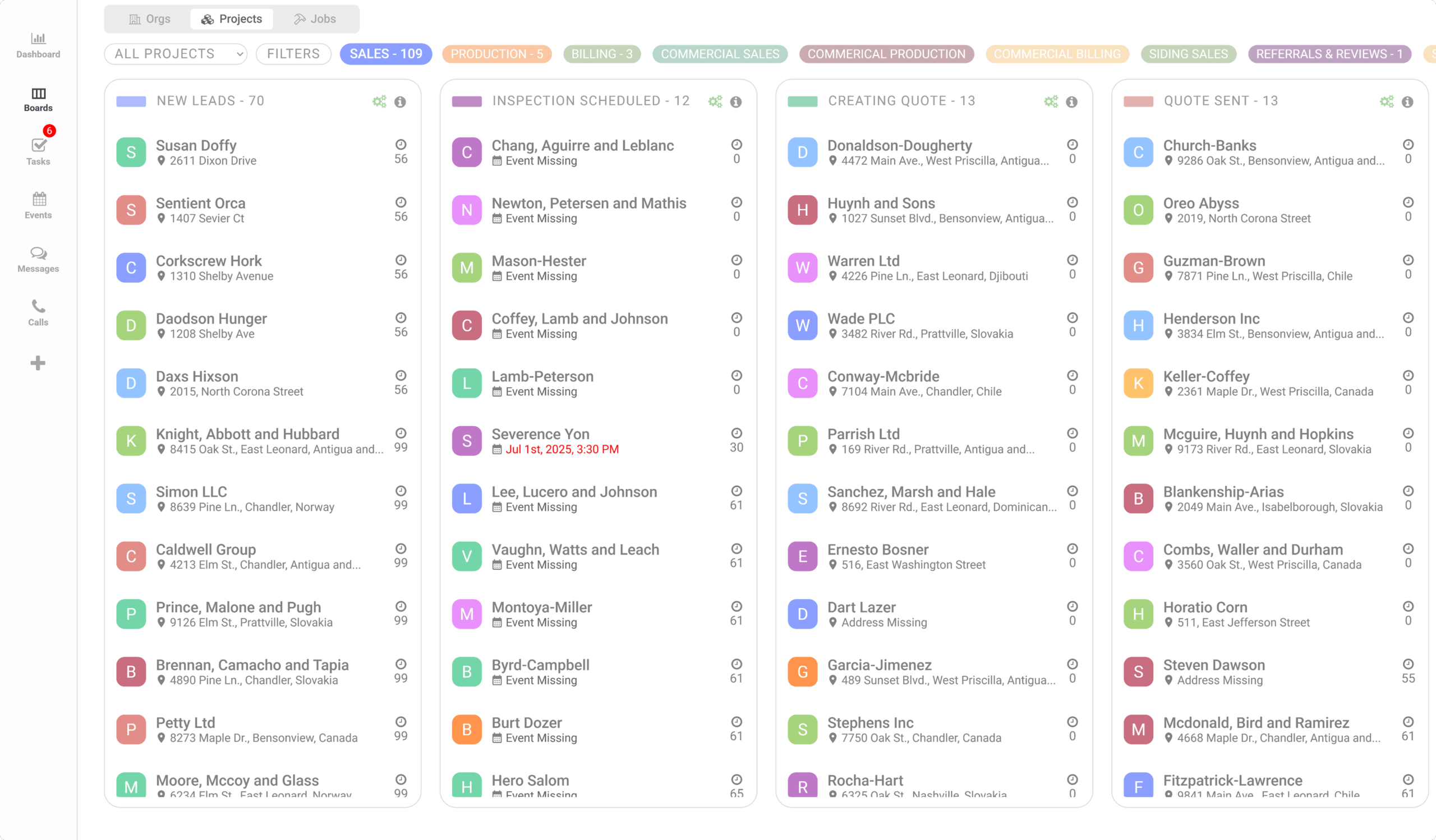 Proline app dashboard pipeline 1 1 scaled roofing followup