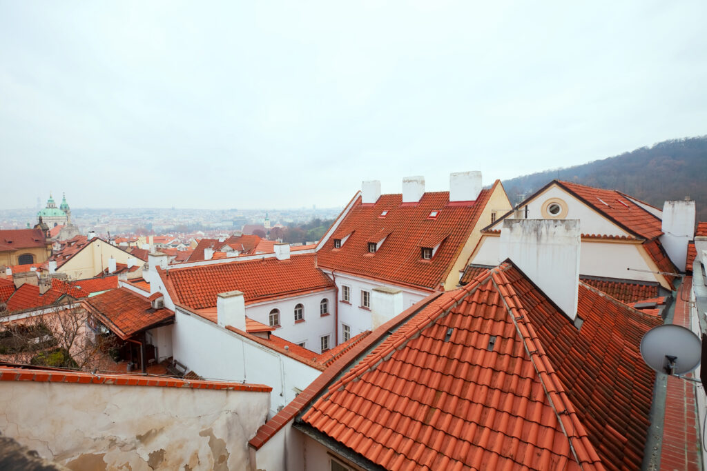 Top view prague roofing followup