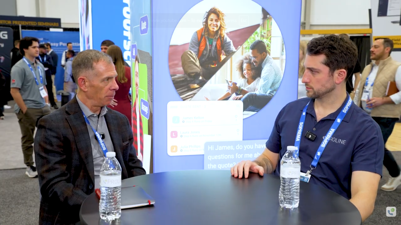 Roof franchise software offering mobile app support