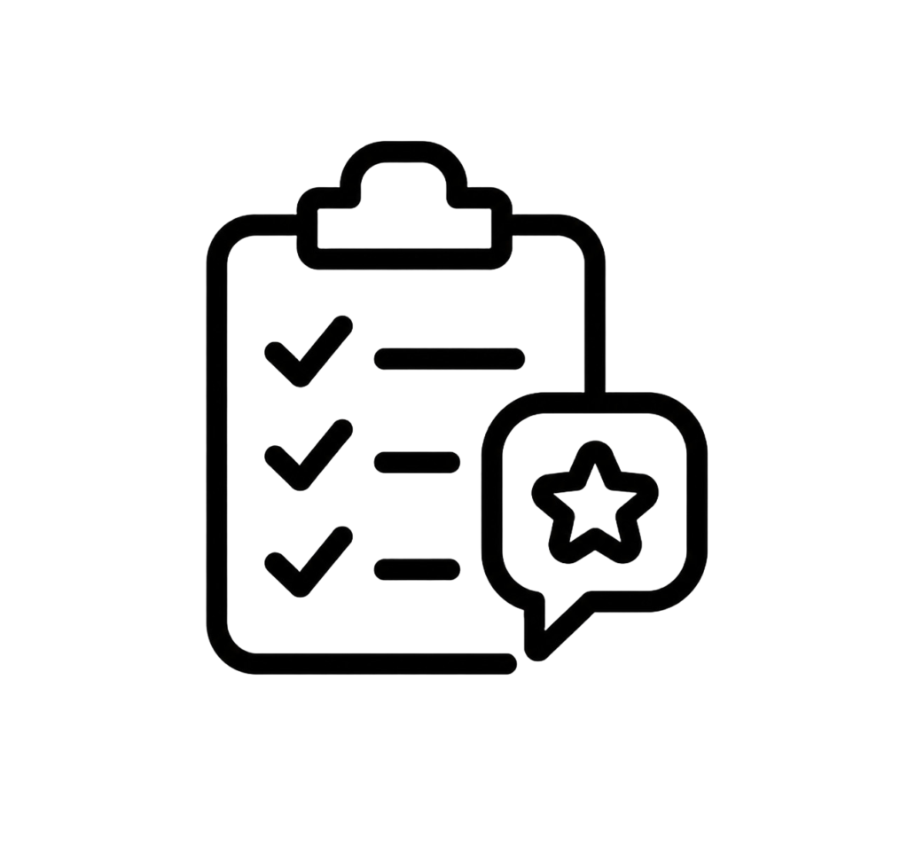 Checklist icon roofing followup