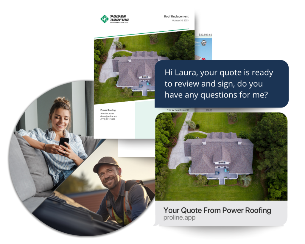 Hero image quotes roofing followup