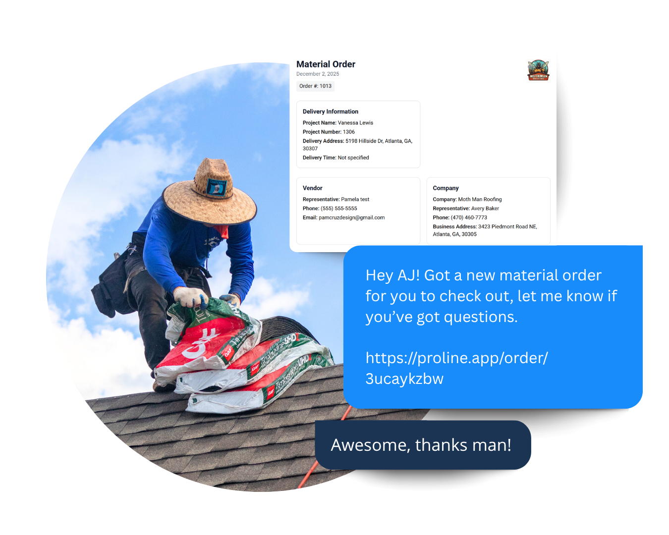 Hero roofing project management software roofing followup