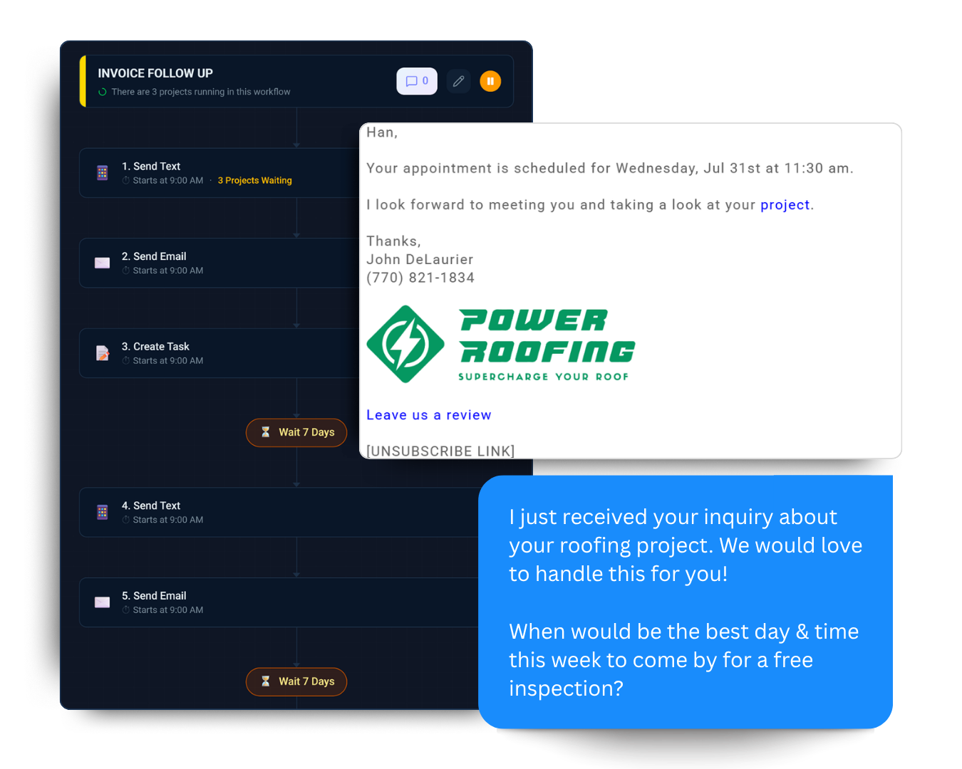 Solutions stop juggling roofing sales software roofing followup